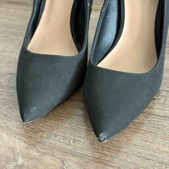 Point toe blacks stiletto high heel - Picture 6 of 7
